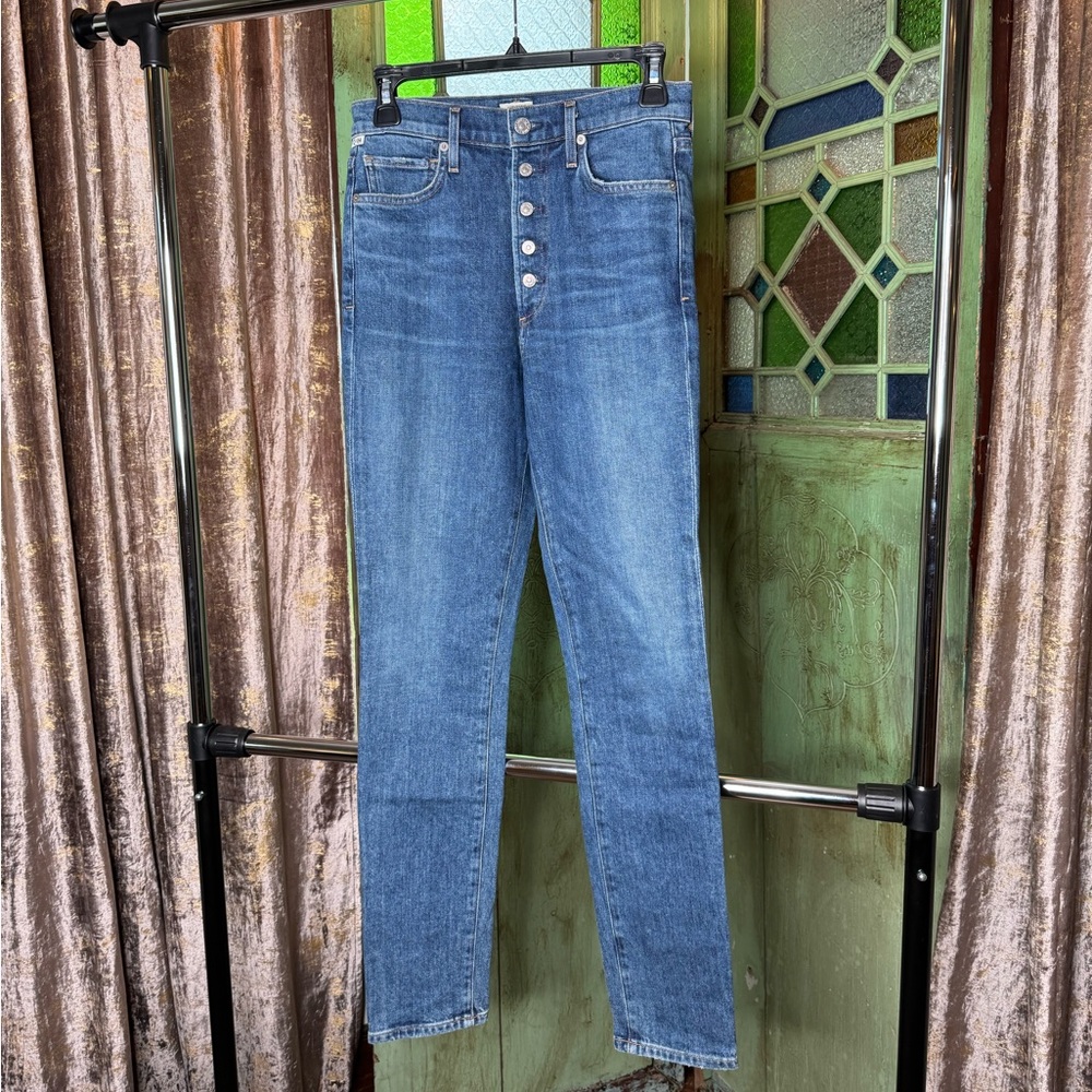Citizens of Humanity High Rise Slim Ankle Jeans